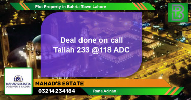 Residential Plot for Sale in Bahria Town, Lahore - (BP-63893)
