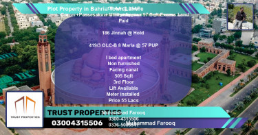 Residential Plot for Sale in Bahria Town, Lahore - (BP-63910)