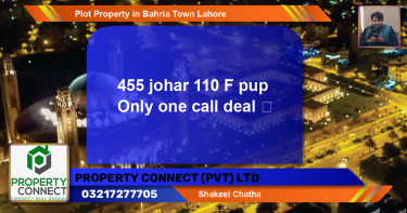 Residential Plot for Sale in Bahria Town, Lahore - (BP-63940)