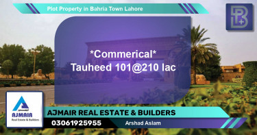 Residential Plot for Sale in Bahria Town, Lahore - (BP-63961)