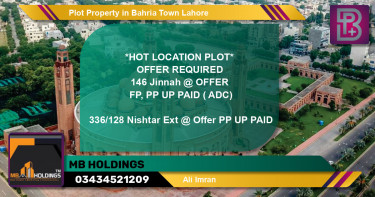 Residential Plot for Sale in Bahria Town, Lahore - (BP-64026)
