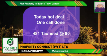 Residential Plot for Sale in Bahria Town, Lahore - (BP-64053)