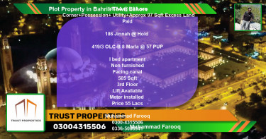 Residential Plot for Sale in Bahria Town, Lahore - (BP-64151)