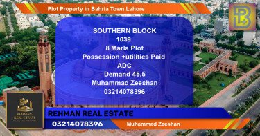Residential Plot for Sale in Bahria Town, Lahore - (BP-64255)