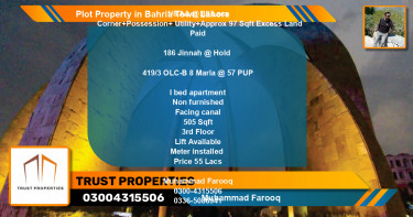 Residential Plot for Sale in Bahria Town, Lahore - (BP-64263)