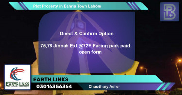Residential Plot for Sale in Bahria Town, Lahore - (BP-64406)