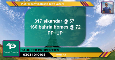 Residential Plot for Sale in Bahria Town, Lahore - (BP-64431)