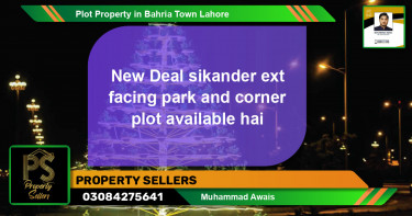Residential Plot for Sale in Bahria Town, Lahore - (BP-64460)