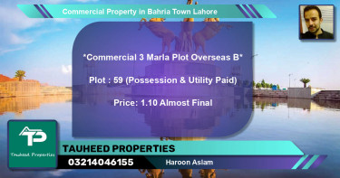 Commercial Property for Sale in Bahria Town, Lahore - (BP-64485)
