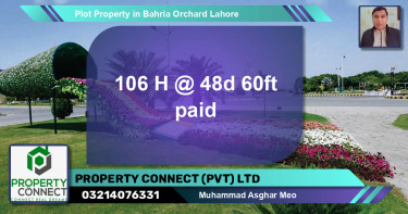 Residential Plot for Sale in Bahria Orchard, Lahore - (BP-64525)