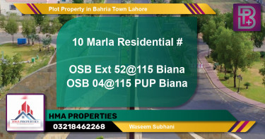 Residential Plot for Sale in Bahria Town, Lahore - (BP-64592)