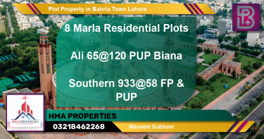 Residential Plot for Sale in Bahria Town, Lahore - (BP-64595)