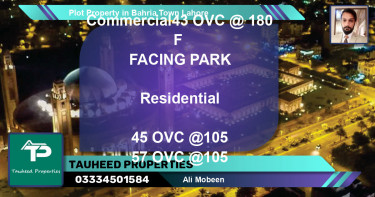 Commercial Plot for Sale in Bahria Town, Lahore - (BP-64602)
