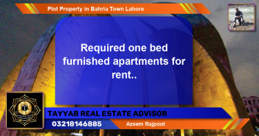 Residential Plot for Sale in Bahria Town, Lahore - (BP-64649)