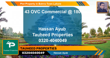 Commercial Plot for Sale in Bahria Town, Lahore - (BP-64658)