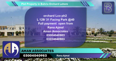 Residential Plot for Sale in Bahria Orchard, Lahore - (BP-64677)