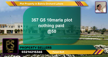 Residential Plot for Sale in Bahria Orchard, Lahore - (BP-64705)