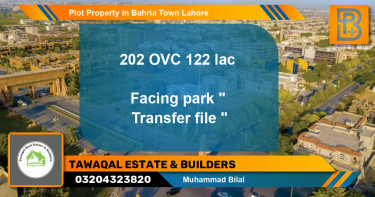 Residential Plot for Sale in Bahria Town, Lahore - (BP-64729)