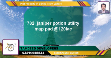 Residential Plot for Sale in Bahria Town, Lahore - (BP-64739)