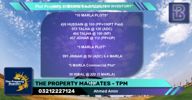 Commercial Plot for Sale in Bahria Town, Lahore - (BP-64777)