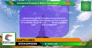 Commercial Property for Sale in Bahria Town, Lahore - (BP-64804)