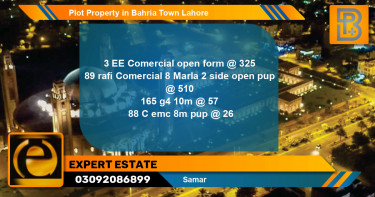 Residential Plot for Sale in Bahria Town, Lahore - (BP-64875)