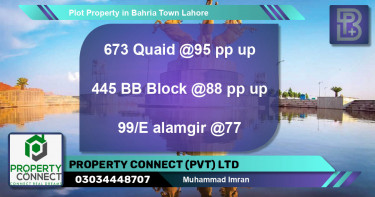 Residential Plot for Sale in Bahria Town, Lahore - (BP-64936)