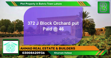Residential Plot for Sale in Bahria Town, Lahore - (BP-64964)