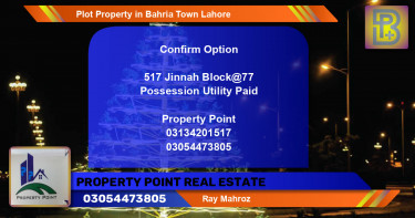 Residential Plot for Sale in Bahria Town, Lahore - (BP-64969)