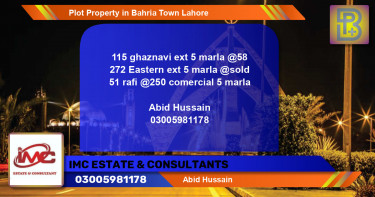 Residential Plot for Sale in Bahria Town, Lahore - (BP-64974)