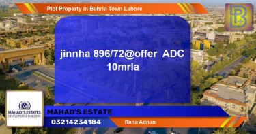 Residential Plot for Sale in Bahria Town, Lahore - (BP-65002)