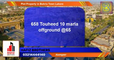 Residential Plot for Sale in Bahria Town, Lahore - (BP-65023)