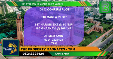 Residential Plot for Sale in Bahria Town, Lahore - (BP-65056)