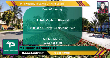 Residential Plot for Sale in Bahria Orchard, Lahore - (BP-65114)