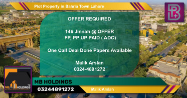 Residential Plot for Sale in Bahria Town, Lahore - (BP-65126)