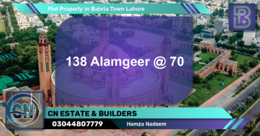 Residential Plot for Sale in Bahria Town, Lahore - (BP-65147)