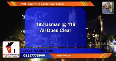 Residential Plot for Sale in Bahria Town, Lahore - (BP-65202)