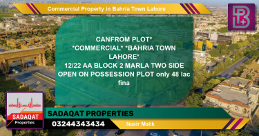 Commercial Property for Sale in Bahria Town, Lahore - (BP-65214)