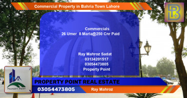 Commercial Property for Sale in Bahria Town, Lahore - (BP-65234)