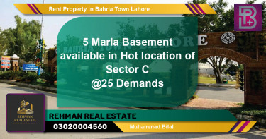 Residential Property for Rent in Bahria Town, Lahore - (BP-65237)