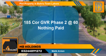 Residential Plot for Sale in Bahria Town, Lahore - (BP-65256)