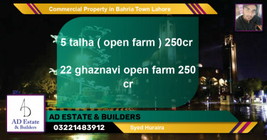 Commercial Property for Sale in Bahria Town, Lahore - (BP-65278)