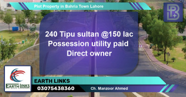 Residential Plot for Sale in Bahria Town, Lahore - (BP-65284)