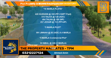 Commercial Plot for Sale in Bahria Town, Lahore - (BP-65304)