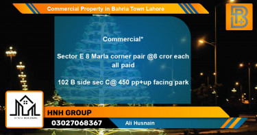 Commercial Property for Sale in Bahria Town, Lahore - (BP-65371)