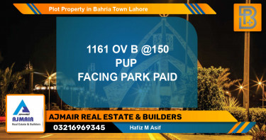 Residential Plot for Sale in Bahria Town, Lahore - (BP-65447)