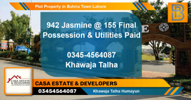 Residential Plot for Sale in Bahria Town, Lahore - (BP-65459)