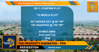 Residential Plot for Sale in Bahria Town, Lahore - (BP-65505)