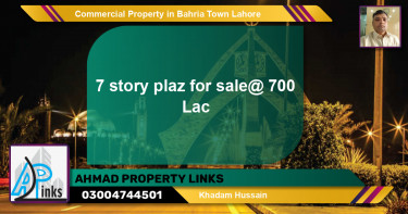 Commercial Property for Sale in Bahria Town, Lahore - (BP-65533)