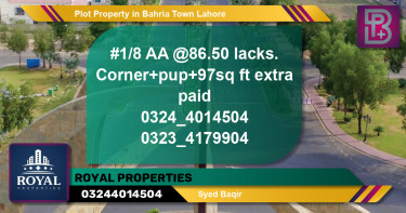Residential Plot for Sale in Bahria Town, Lahore - (BP-65602)